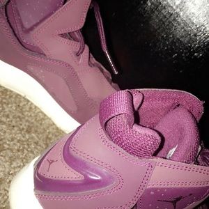 Burgundy Jordan True Flights